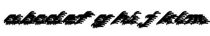 Bianzhidai Messier FONT
