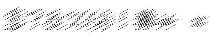 Bianzhidai Messy Font OTHER CHARS