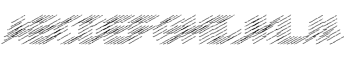 Bianzhidai Messy Font UPPERCASE