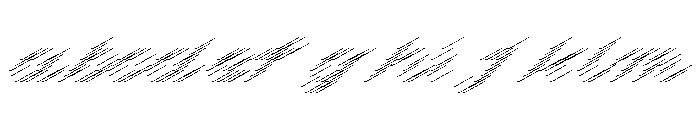 Bianzhidai Messy FONT
