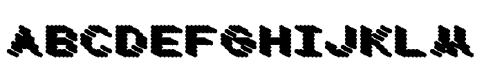 Bianzhidai NoBG Brush Font UPPERCASE