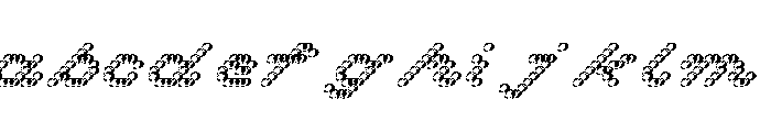 Bianzhidai NoBG Bubble FONT