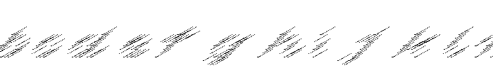 Bianzhidai NoBG Messy FONT