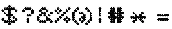 Bianzhidai NoBG Pearl Font OTHER CHARS