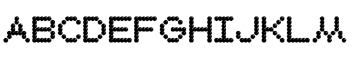 Bianzhidai NoBG Pearl Font UPPERCASE