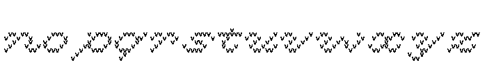 Bianzhidai NoBG Stitches Font LOWERCASE