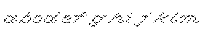 Bianzhidai Stitches FONT