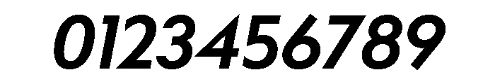 Bill Corporate Bold Italic Font OTHER CHARS