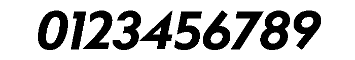 Bill Corporate Extra Bold Italic Font OTHER CHARS