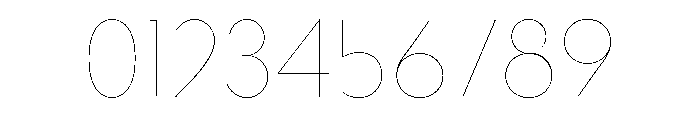 Bill Corporate Hairline 8 Font OTHER CHARS
