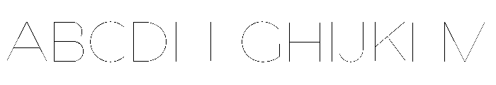 Bill Corporate Hairline 8 Font UPPERCASE