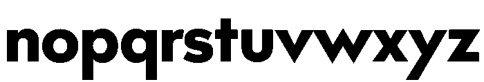 Bill Corporate Heavy Font LOWERCASE