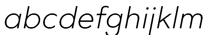 Bill Corporate Light Italic FONT