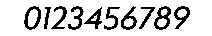 Bill Corporate Medium Italic Font OTHER CHARS