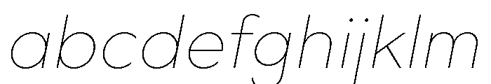Bill Corporate Thin Italic FONT
