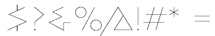 Bill Display Hairline Font OTHER CHARS