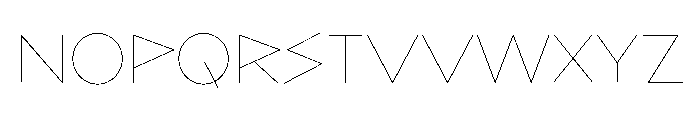 Bill Display Hairline Font LOWERCASE