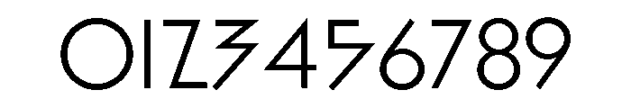 Bill Display Regular Font OTHER CHARS