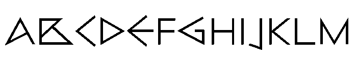 Bill Display Regular Font UPPERCASE