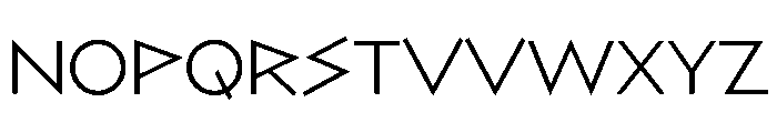 Bill Display Regular Font UPPERCASE
