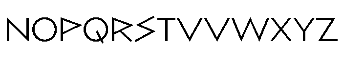 Bill Display Regular Font LOWERCASE
