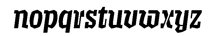 Birra Bruin Font LOWERCASE