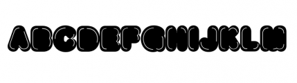 BigBlack Gloss Xtra Font UPPERCASE