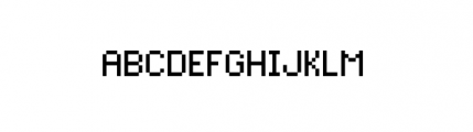Bit Kit Regular Font UPPERCASE