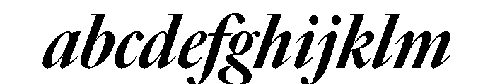 Big Caslon CC Black Italic FONT