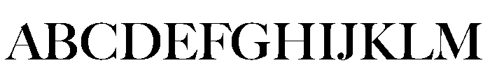 Big Caslon CC Bold Font UPPERCASE
