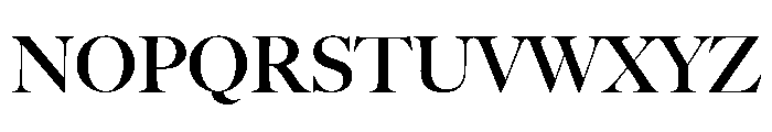 Big Caslon CC Bold Font UPPERCASE