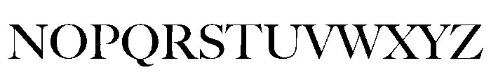 Big Caslon CC Regular Font UPPERCASE