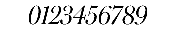 Big Moore Regular Italic Font OTHER CHARS