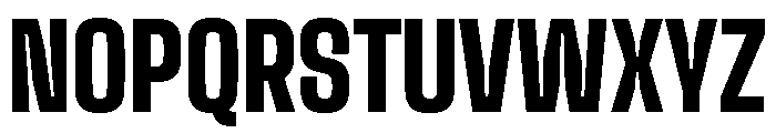 Big Shoulders Black Font UPPERCASE