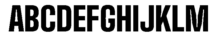 Big Shoulders Display Black Font UPPERCASE