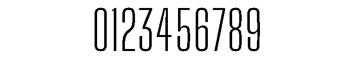 Big Shoulders Display Light Font OTHER CHARS