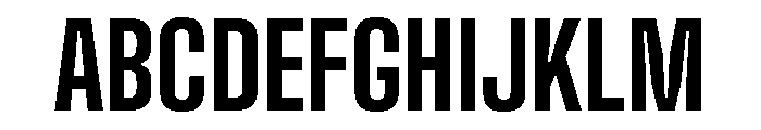 Big Shoulders Extra Bold Font UPPERCASE