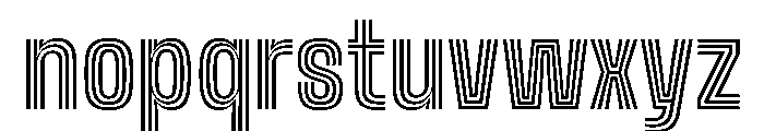 Big Shoulders Inline Black Font LOWERCASE