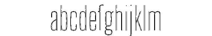 Big Shoulders Inline Display Extra Light FONT