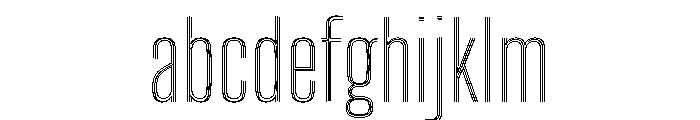 Big Shoulders Inline Display Light FONT