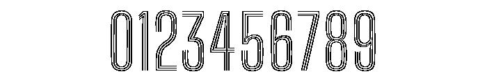 Big Shoulders Inline Display Medium Font OTHER CHARS