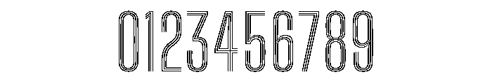 Big Shoulders Inline Display Regular Font OTHER CHARS