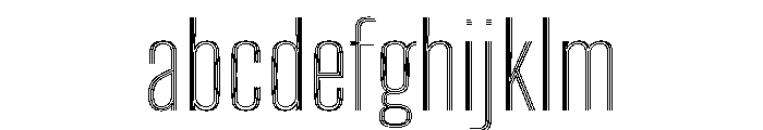 Big Shoulders Inline Text Extra Light FONT