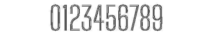 Big Shoulders Inline Text Light Font OTHER CHARS