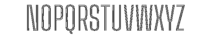 Big Shoulders Inline Text Light Font UPPERCASE