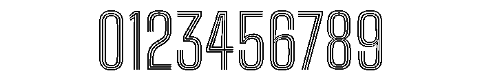 Big Shoulders Inline Text Medium Font OTHER CHARS