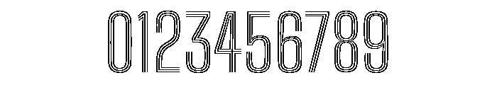 Big Shoulders Inline Text Regular Font OTHER CHARS