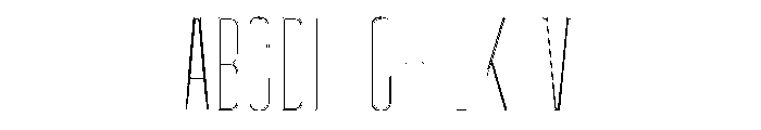 Big Shoulders Inline Font UPPERCASE