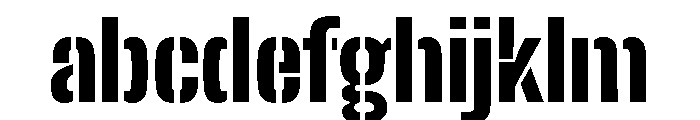 Big Shoulders Stencil Black FONT