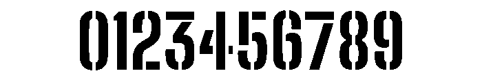 Big Shoulders Stencil Display Extra Bold Font OTHER CHARS